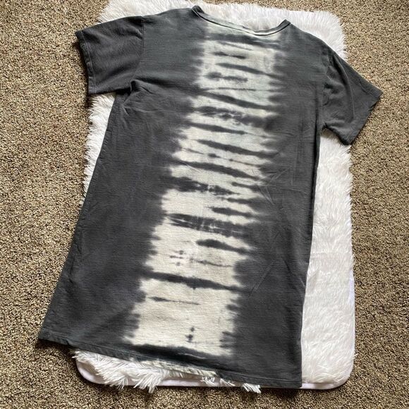 Fantasy Fawn Dress Sweat Sheath Short Sleeve Cotton Tie Dye Women’s Size Small - Picture 2 of 6